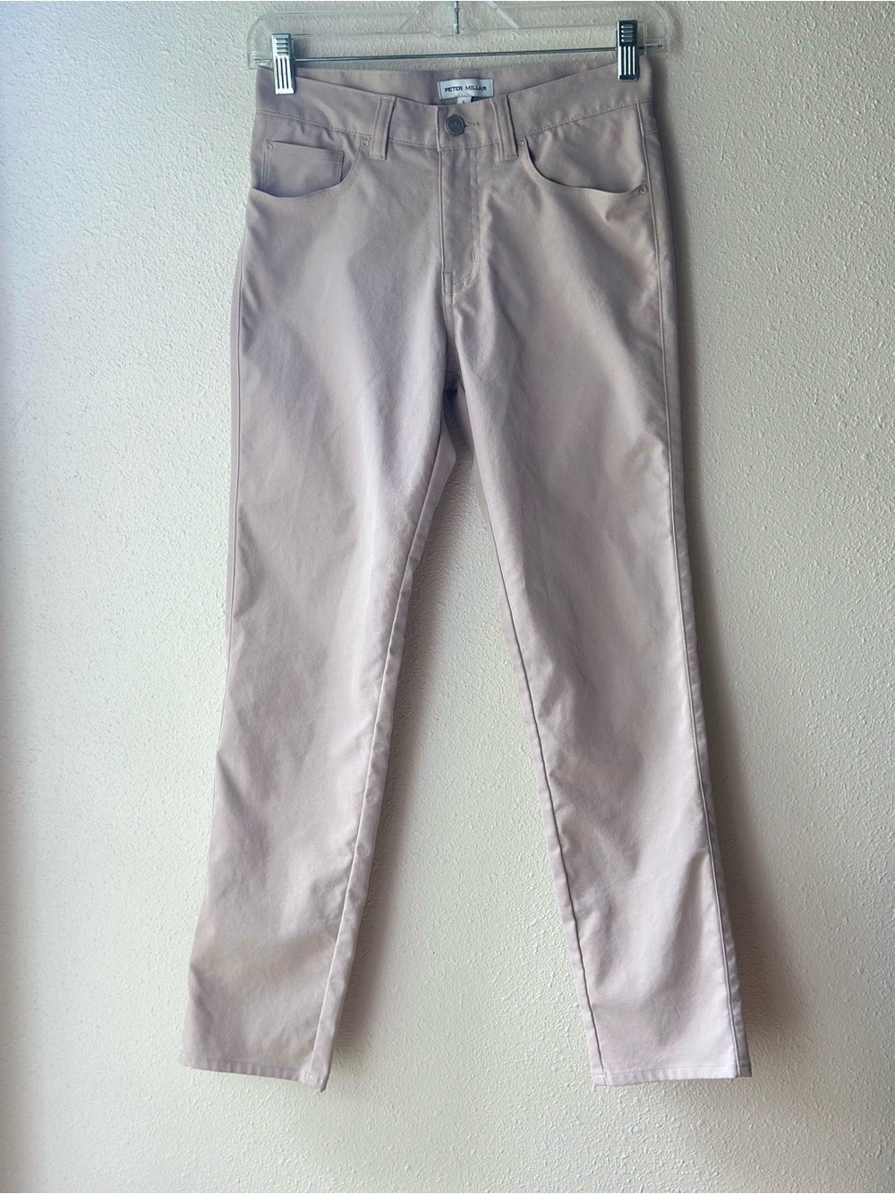 Peter Millar Youth Performance Twill Five-Pocket Pant Beige L (11-12)